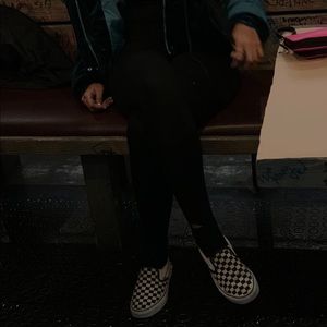 VANS Checkered black and white